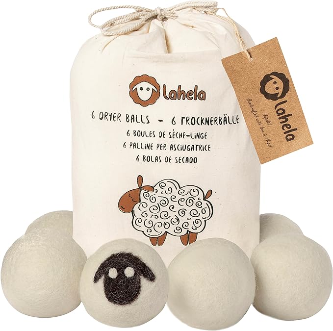 6 Tumble Dryer Balls XXL