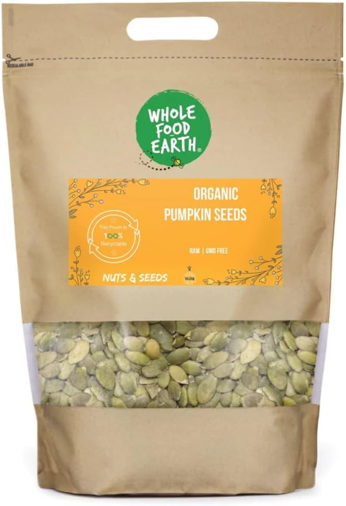 Whole Food Earth® - Pumpkin Seeds 500 g | GMO Free |...